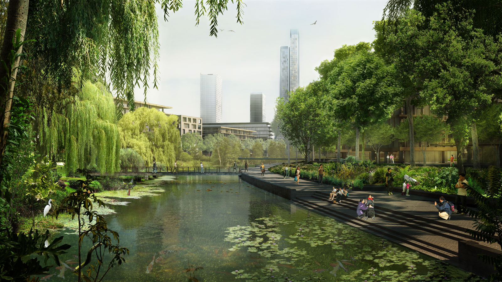 Зеленый город какая область. Лючжоу зеленый город. Пекин парки зелени. Город в зелени. Ландшафт города.