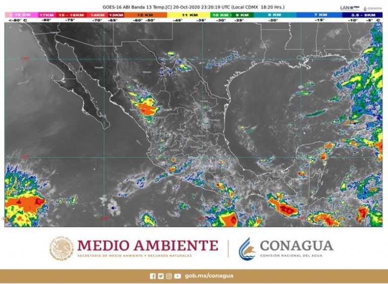 México presentará un mosaico de climas para los próximos días Sitquije